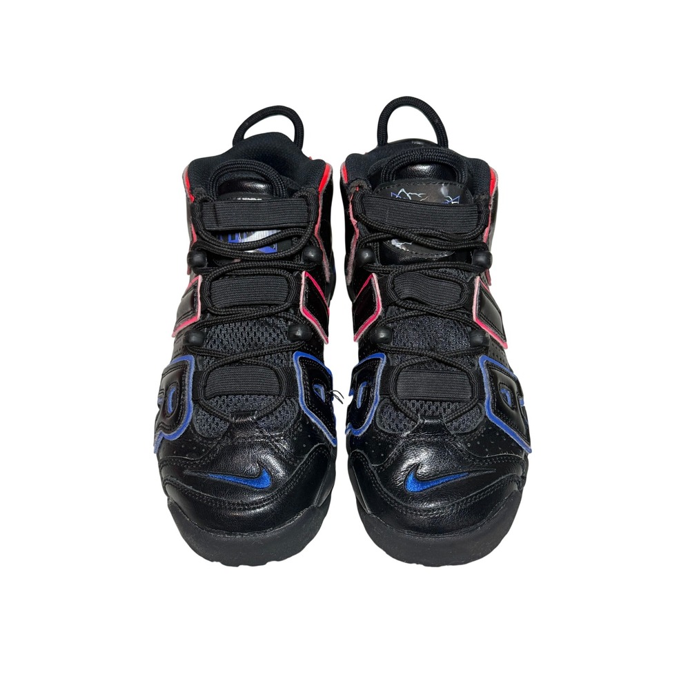 Nike Air More Uptempo‎ TD Black Red Blue GS Youth 4Y FD1012-001
